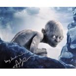 LORD OF THE RINGS - ANDY SERKIS ( GOLLUM ) - SIGNED AUTOGRAPH