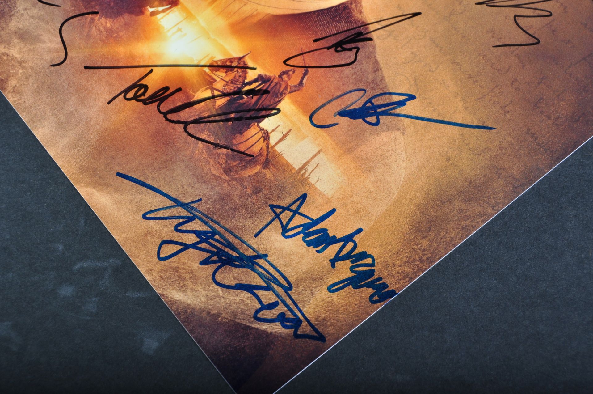 TOLKIEN (2019) - CAST MULTI-SIGNED - 11X14 POSTER -AFTAL - Image 3 of 4