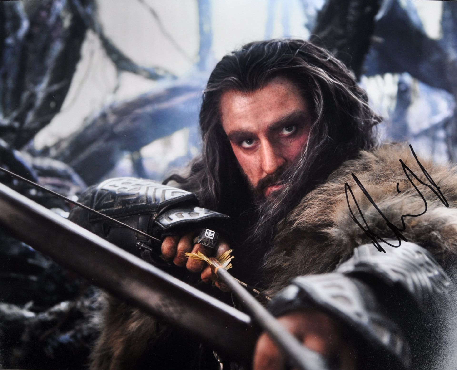 THE HOBBIT - RICHARD ARMITAGE ( THORIN OAKENSHIELD ) - SIGNED AUTOGRAPH