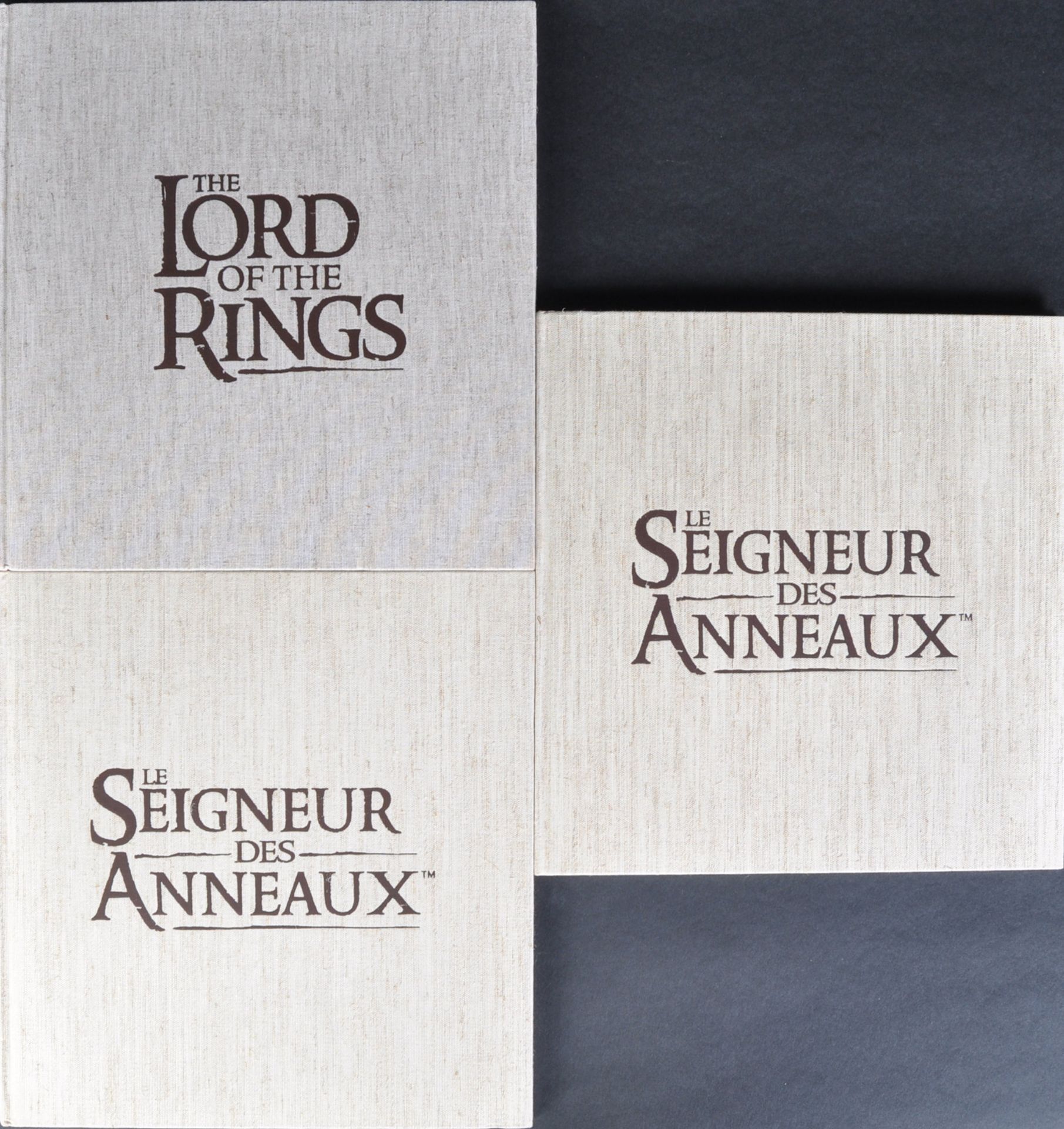 LORD OF THE RINGS - PRESS RELEASE BOOKS OF FRANCHISE