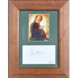 LORD OF THE RINGS - SIR IAN HOLM (1931-2020) - PRESENTATION AUTOGRAPH