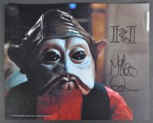 STAR WARS - MIKE QUINN (NIEN NUNB) - SIGNED 8X10" - AFTAL