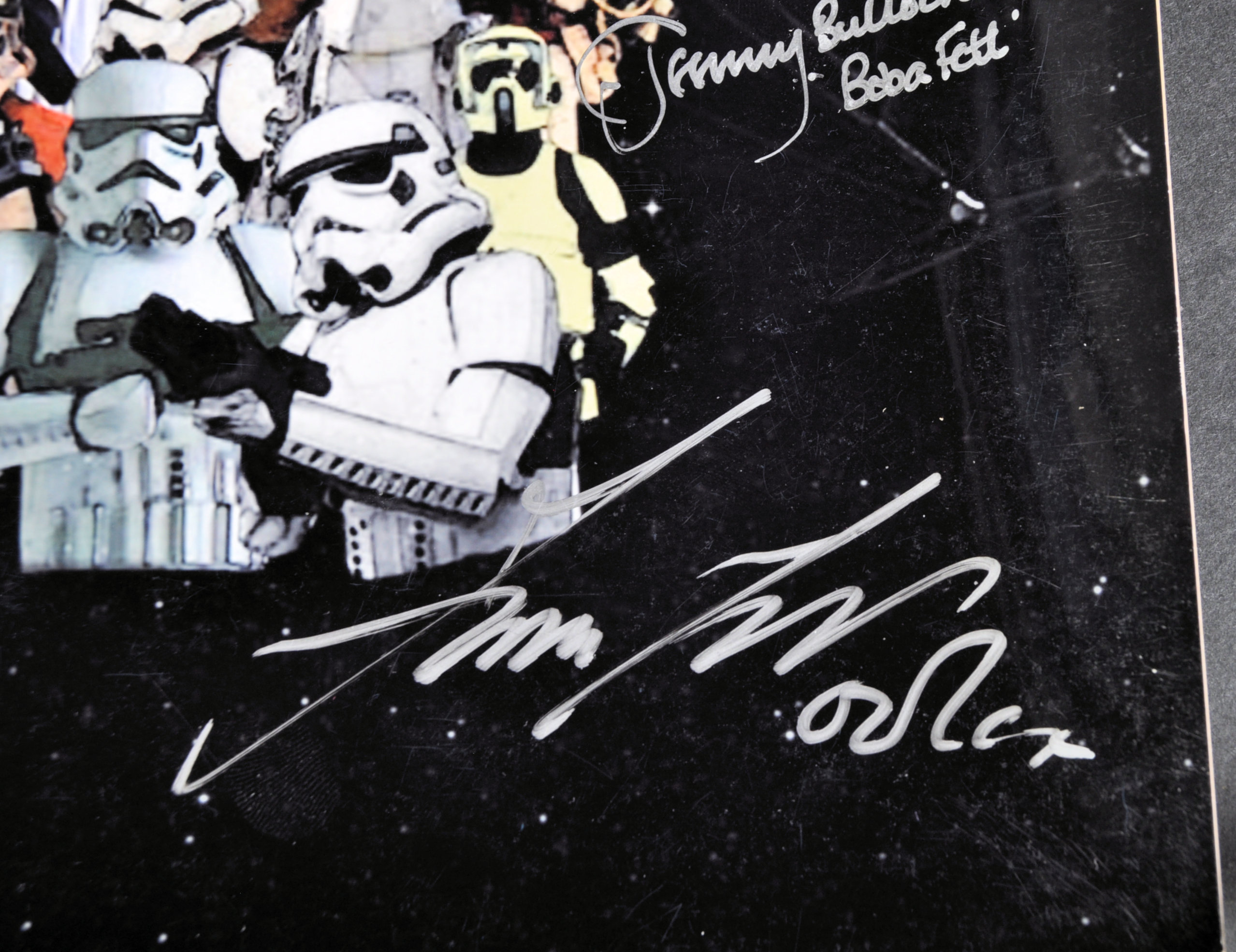STAR WARS - AUTOGRAPHED POSTER - BULLOCH, TAYLOR, ETC - Image 3 of 7