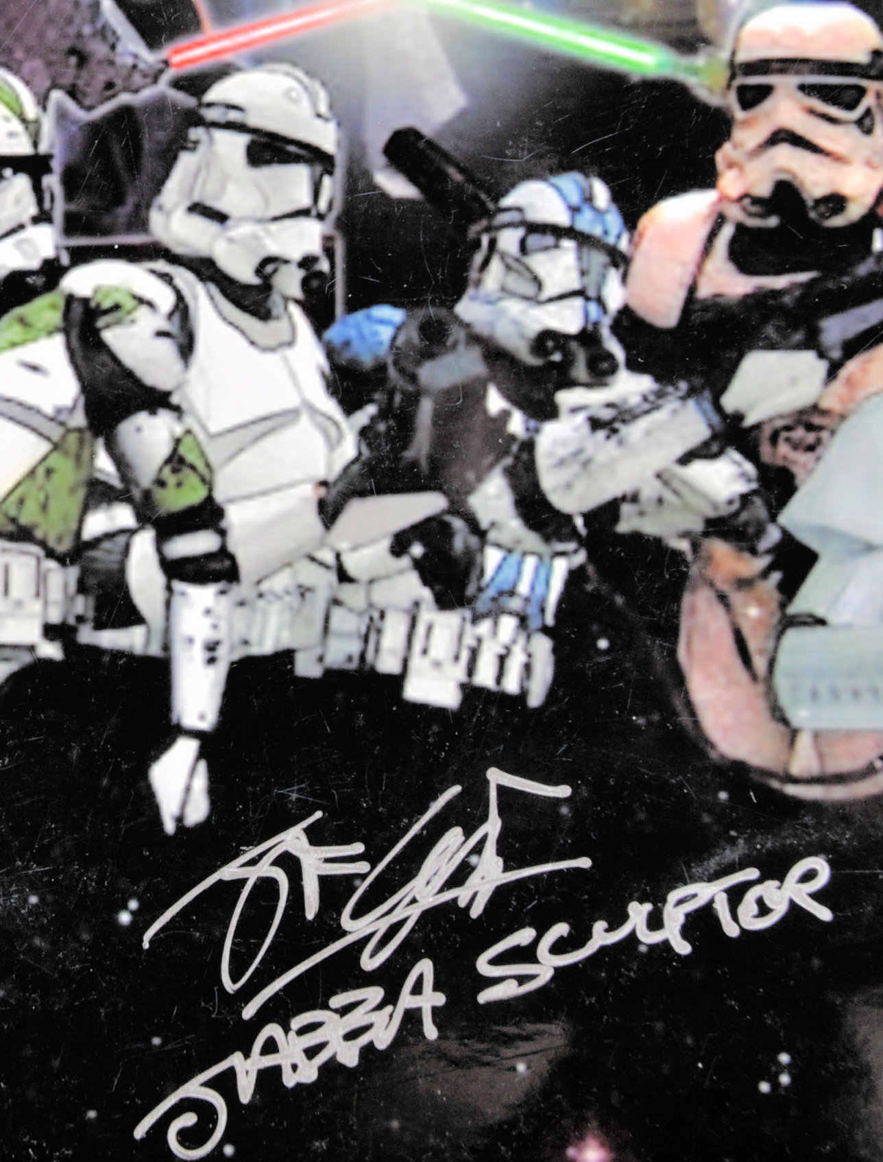 STAR WARS - AUTOGRAPHED POSTER - BULLOCH, TAYLOR, ETC - Image 7 of 7