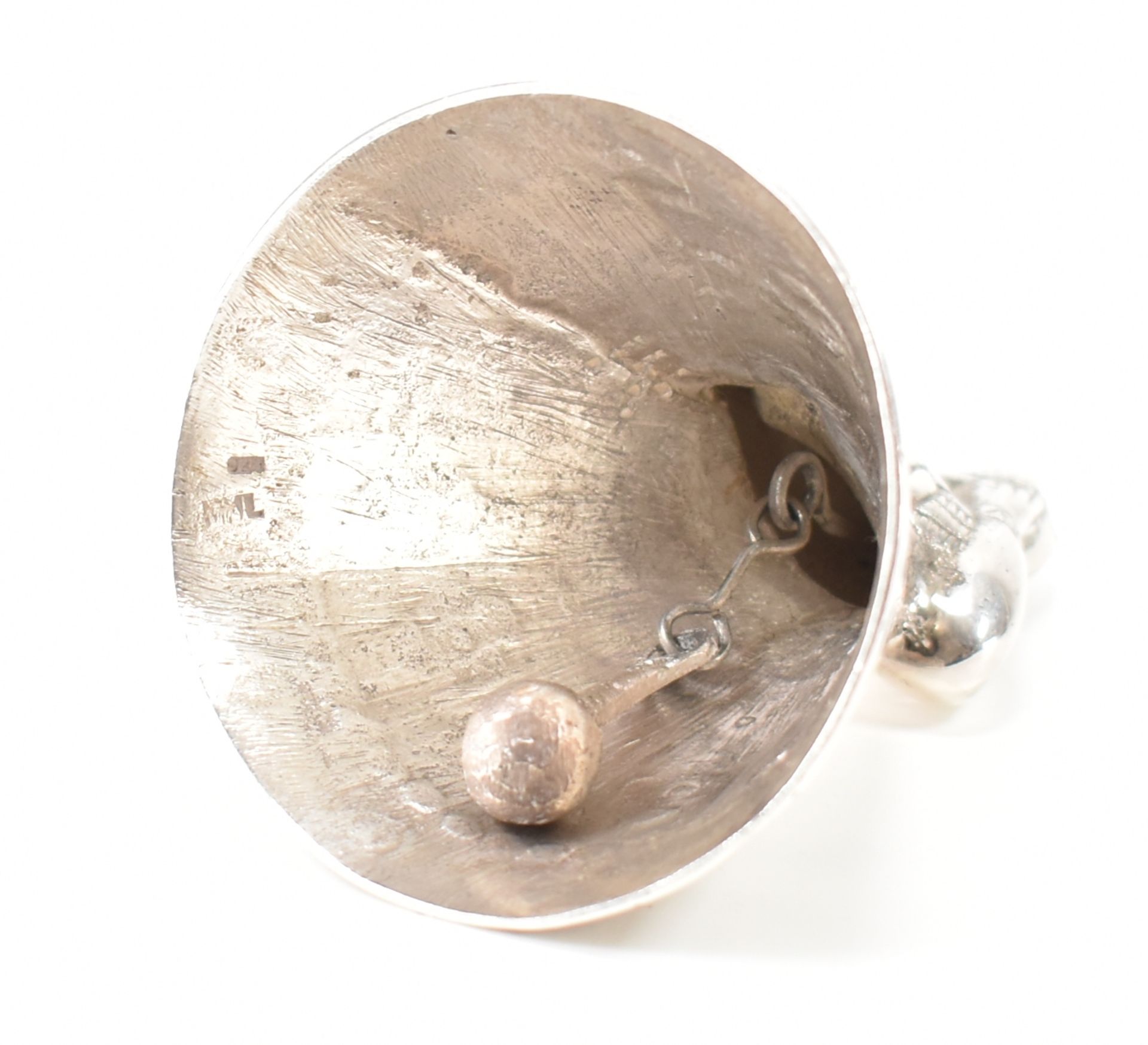 SILVER EASTERN EUROPEAN TABLE BELL - Image 4 of 5