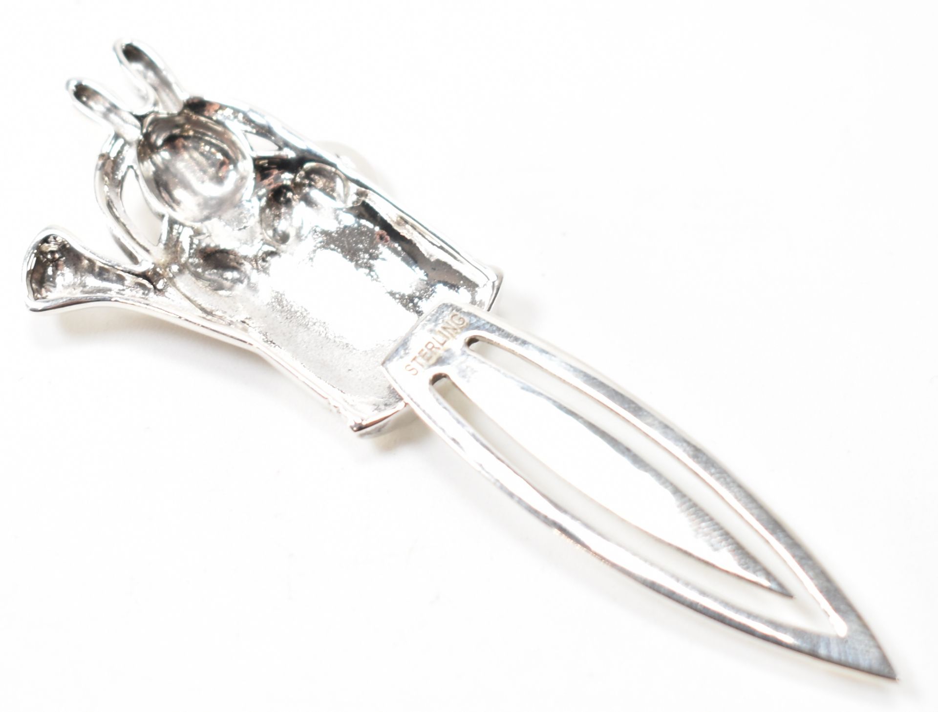 STERLING SILVER PETER RABBIT BOOKMARK - Image 3 of 4