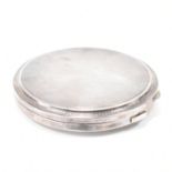 VINTAGE MID 20TH CENTURY SILVER HALLMARKED COMPACT