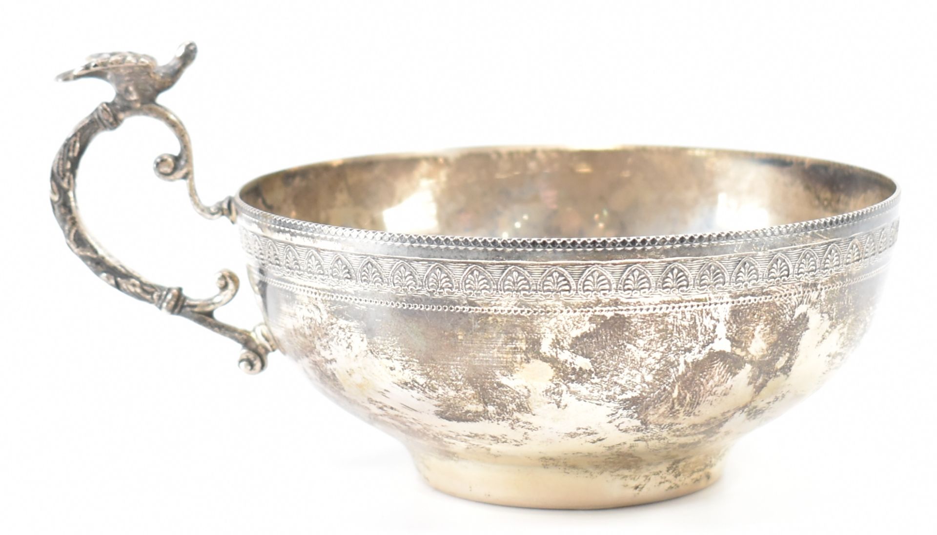 PERSIAN SILVER MIDDLE EASTERN SILVER BOWL - Image 2 of 4
