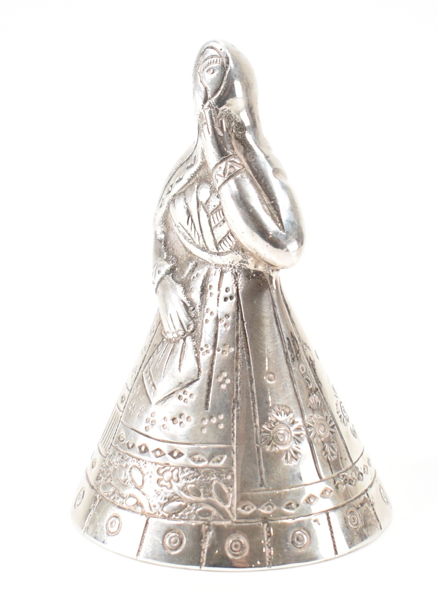 SILVER EASTERN EUROPEAN TABLE BELL - Image 3 of 5