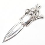 STERLING SILVER PETER RABBIT BOOKMARK