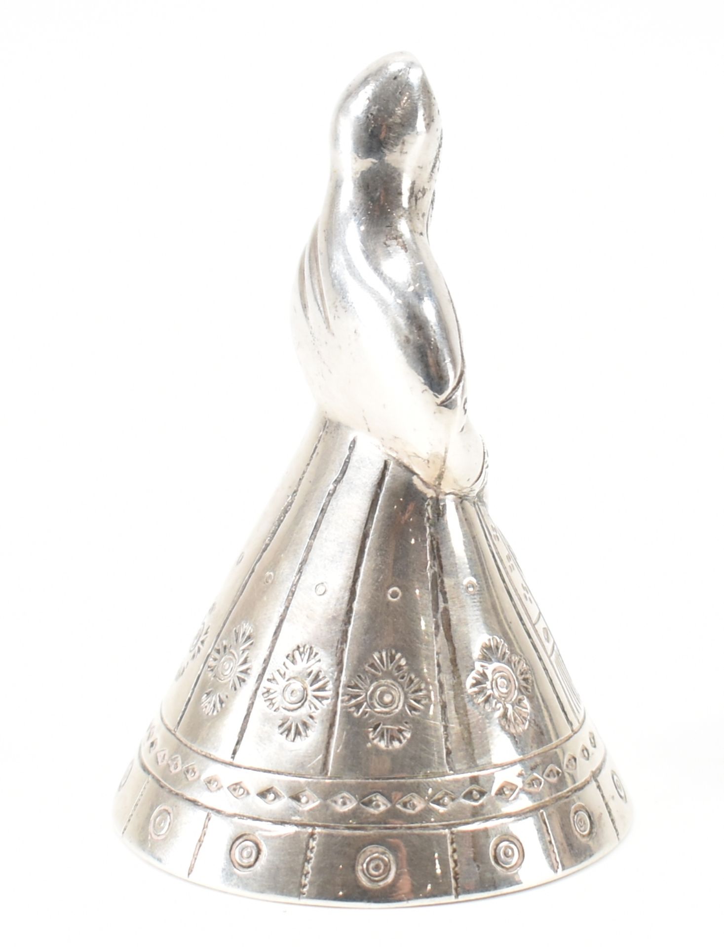 SILVER EASTERN EUROPEAN TABLE BELL - Image 2 of 5