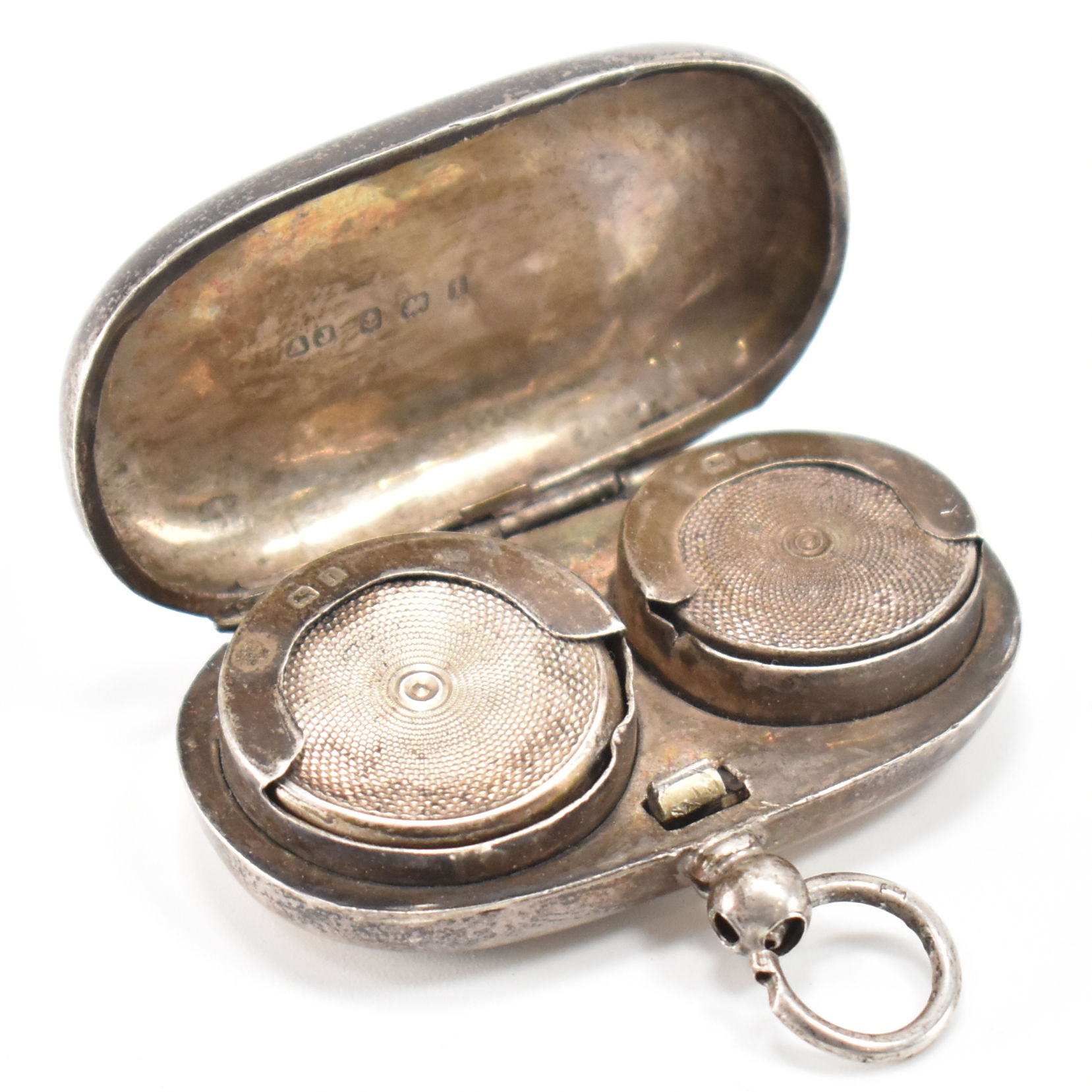 EDWARDIAN SILVER HALLMARKED SOVEREIGN CASE