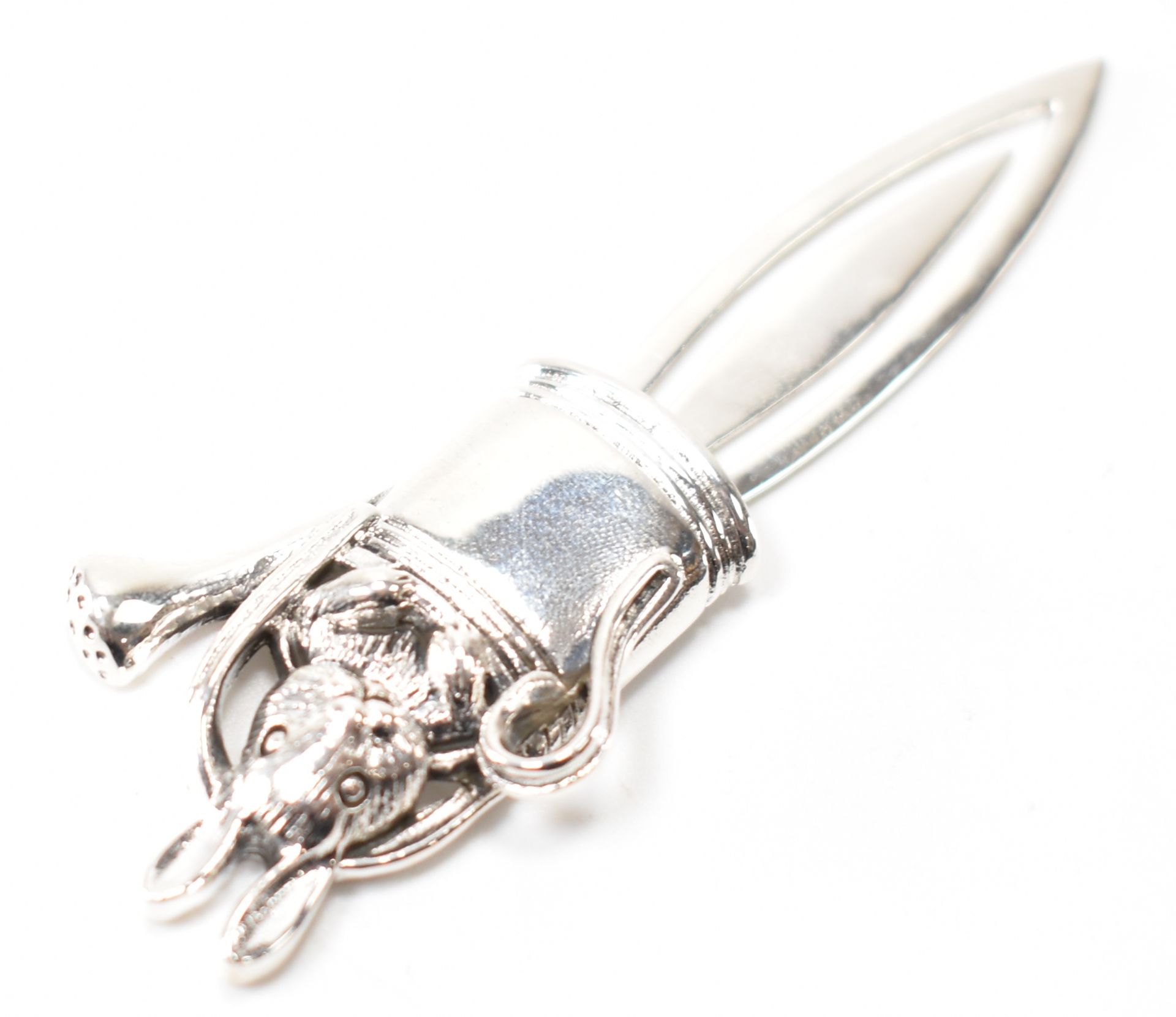 STERLING SILVER PETER RABBIT BOOKMARK - Image 2 of 4