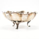 1930S HALLMARKED SILVER BON BON DISH