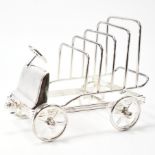 SILVER PLATED VINTAGE CAR TOAST RACK