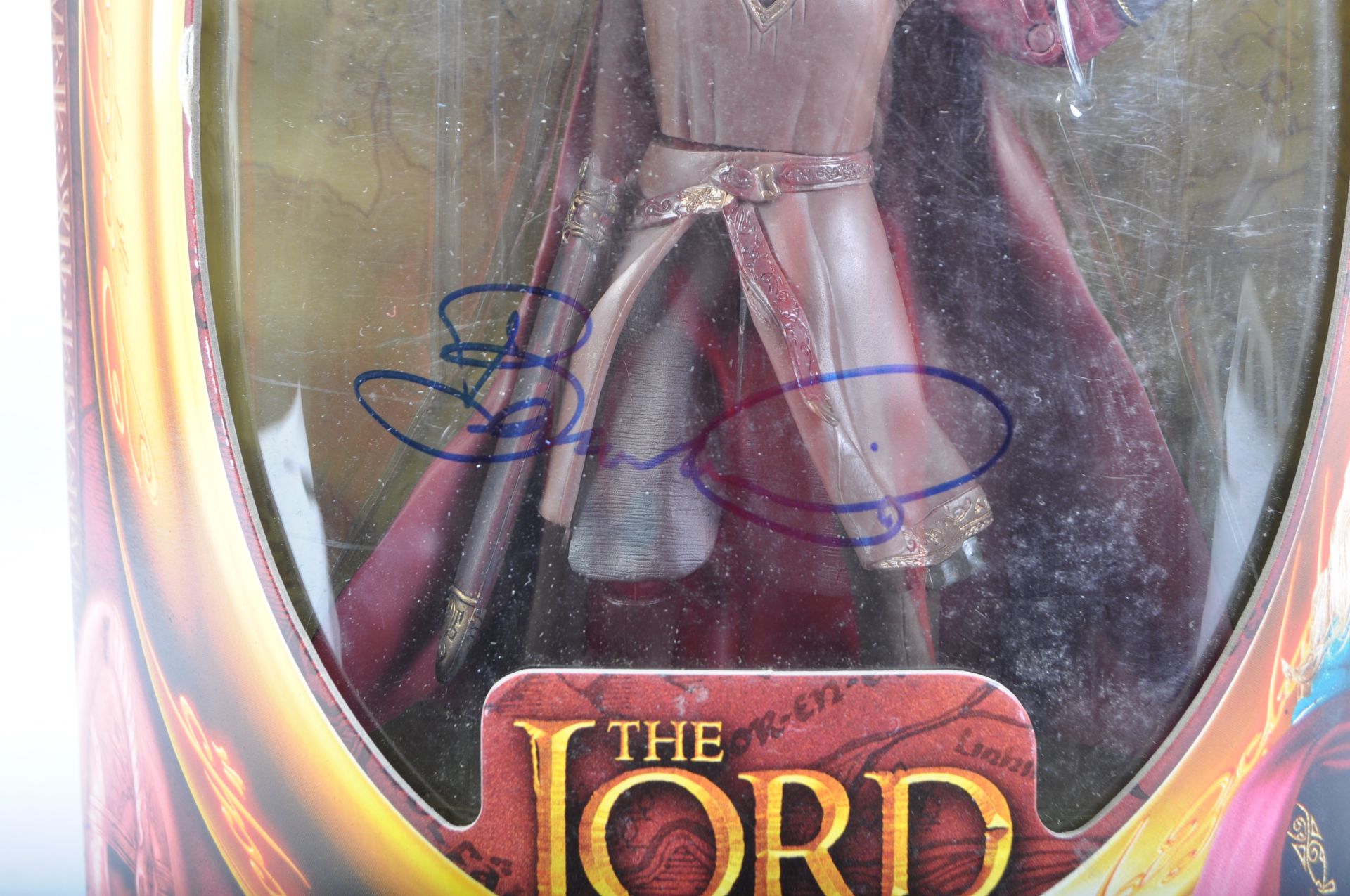 COLLECTION OF BERNARD HILL - LOTR - AUTOGRAPHED ACTION FIGURE - Image 2 of 3