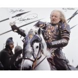 COLLECTION OF BERNARD HILL - LORD OF THE RINGS - AUTOGRAPHED 8X10"