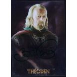 COLLECTION OF BERNARD HILL - LORD OF THE RINGS - TOPPS CARD