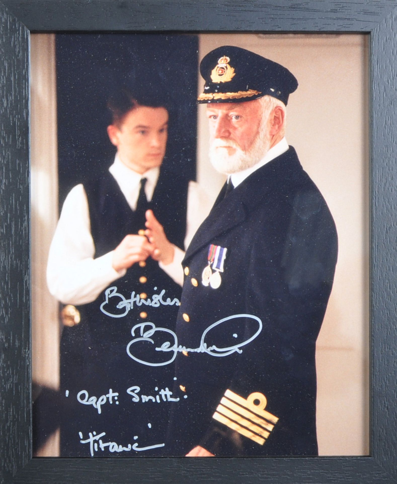 COLLECTION OF BERNARD HILL - TITANIC (1997) - SIGNED PHOTO