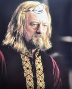 COLLECTION OF BERNARD HILL - LORD OF THE RINGS - SIGNED 8X10"