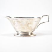 ART DECO SILVER HALLMARKED CREAMER JUG