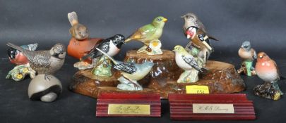 COLLECTION OF VINTAGE 20TH CENTURY BESWICK CERAMIC BIRDS