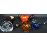 COLLECTION OF RETRO VINTAGE STUDIO ART GLASS