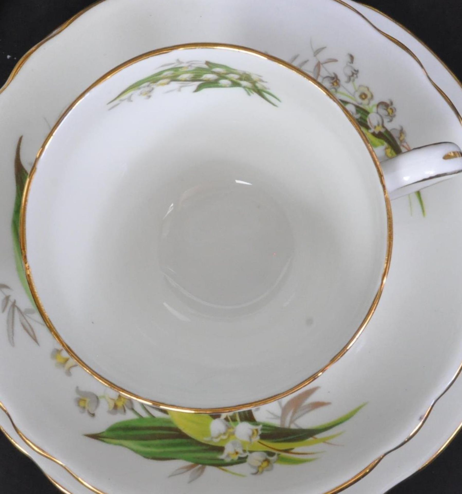 VINTAGE ADDERLY BONE CHINA TEA SERVICE - Image 4 of 5