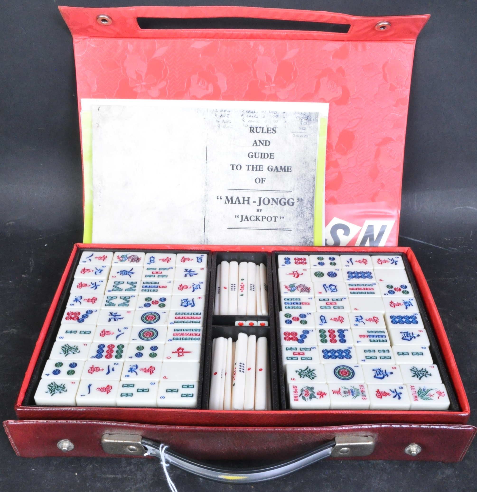 VINTAGE MAH - JONGG BOXED GAME BY JACKPOT