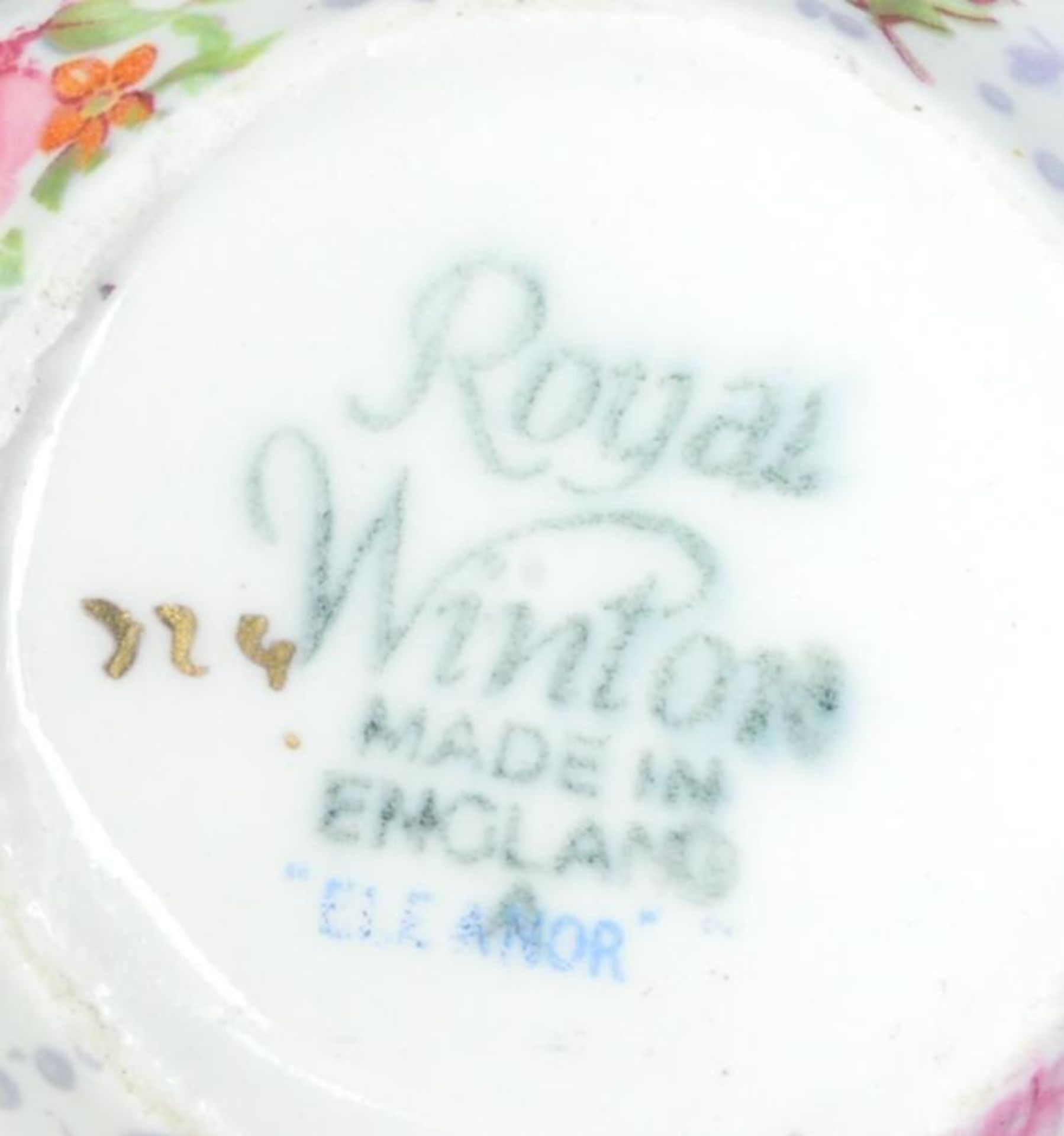 VINTAGE 1940S ROYAL WINTON ELEANOR BACHELORS TEA SERVICE - Image 4 of 5