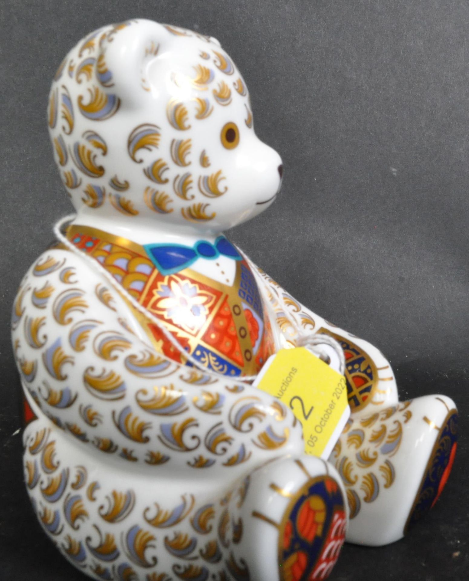 ENGLISH ROYAL CROWN DERBY - TEDDY BEAR - Image 4 of 4