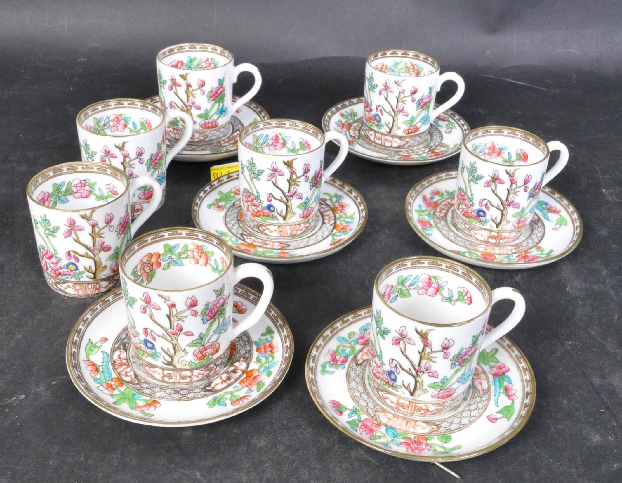 EARLY 20TH CENTURY COALPORT CHINA COFFEE SERVICE