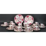 EARLY 20TH CENTURY CONTINENTAL PORCELAIN TEA SERVICE