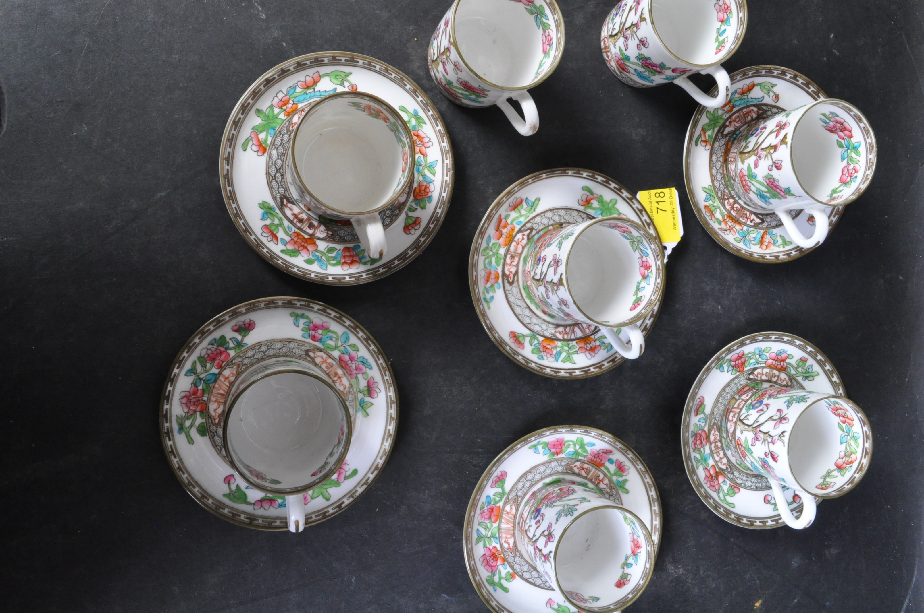 EARLY 20TH CENTURY COALPORT CHINA COFFEE SERVICE - Image 4 of 6