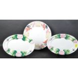 COLLECTION OF VINTAGE 20TH CENTURY CAPODIMONTE SERVING PLATES