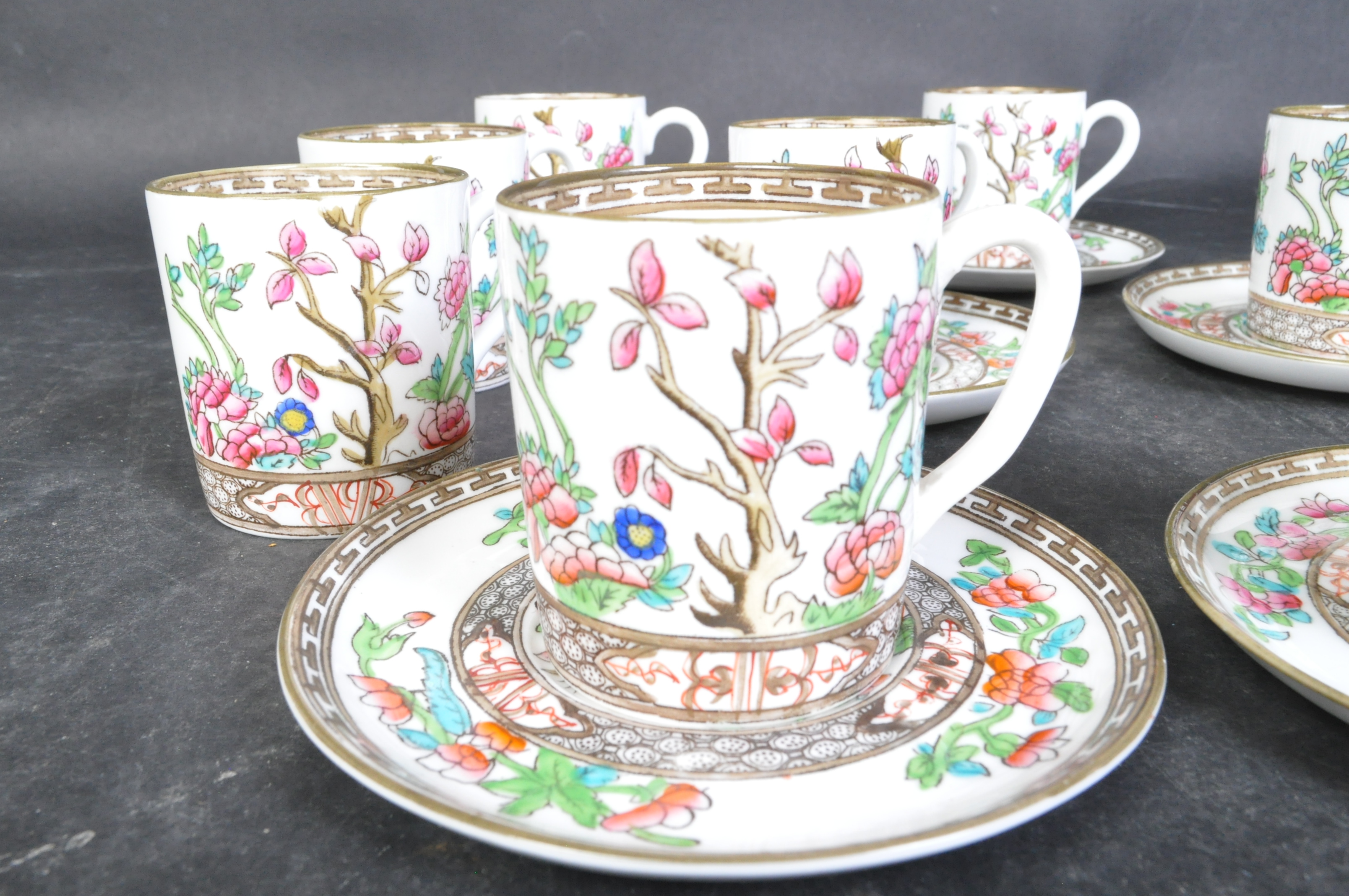 EARLY 20TH CENTURY COALPORT CHINA COFFEE SERVICE - Image 2 of 6