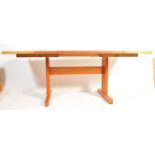 GANGSO MOBLER - MID CENTURY 1960S TEAK TILE TOP DINING TABLE