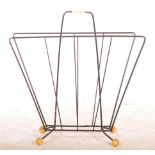 BRITISH MODERN DESIGN - MID CENTURY SPACE AGE MAGAZINE RACK