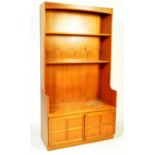 VINTAGE CIRCA 1970S TEAK NATHAN BOOKCASE CABINET