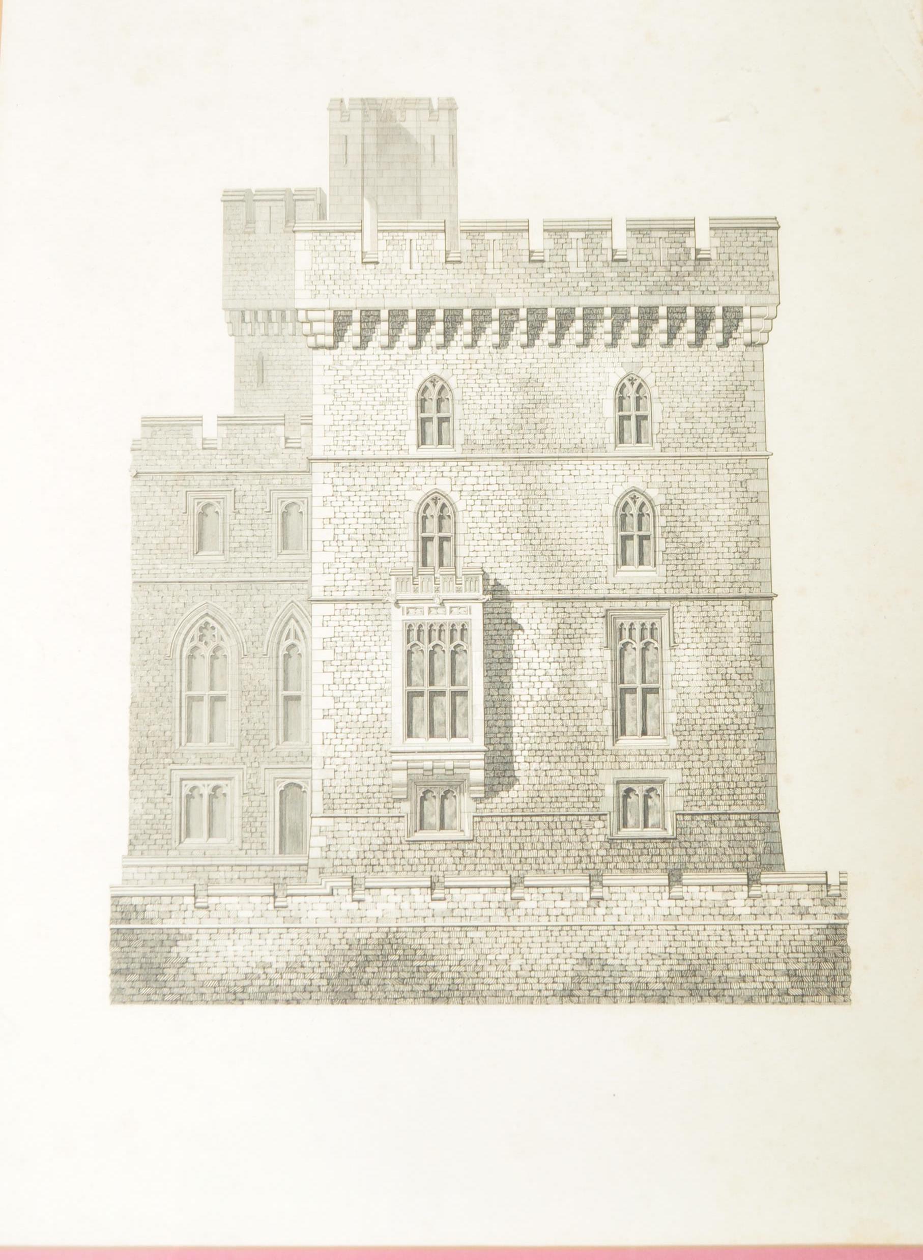 ROBERT WILLIAM BILLINGS - 19TH CENTURY ENGRAVINGS - WINDSOR CASTLE - Image 4 of 5