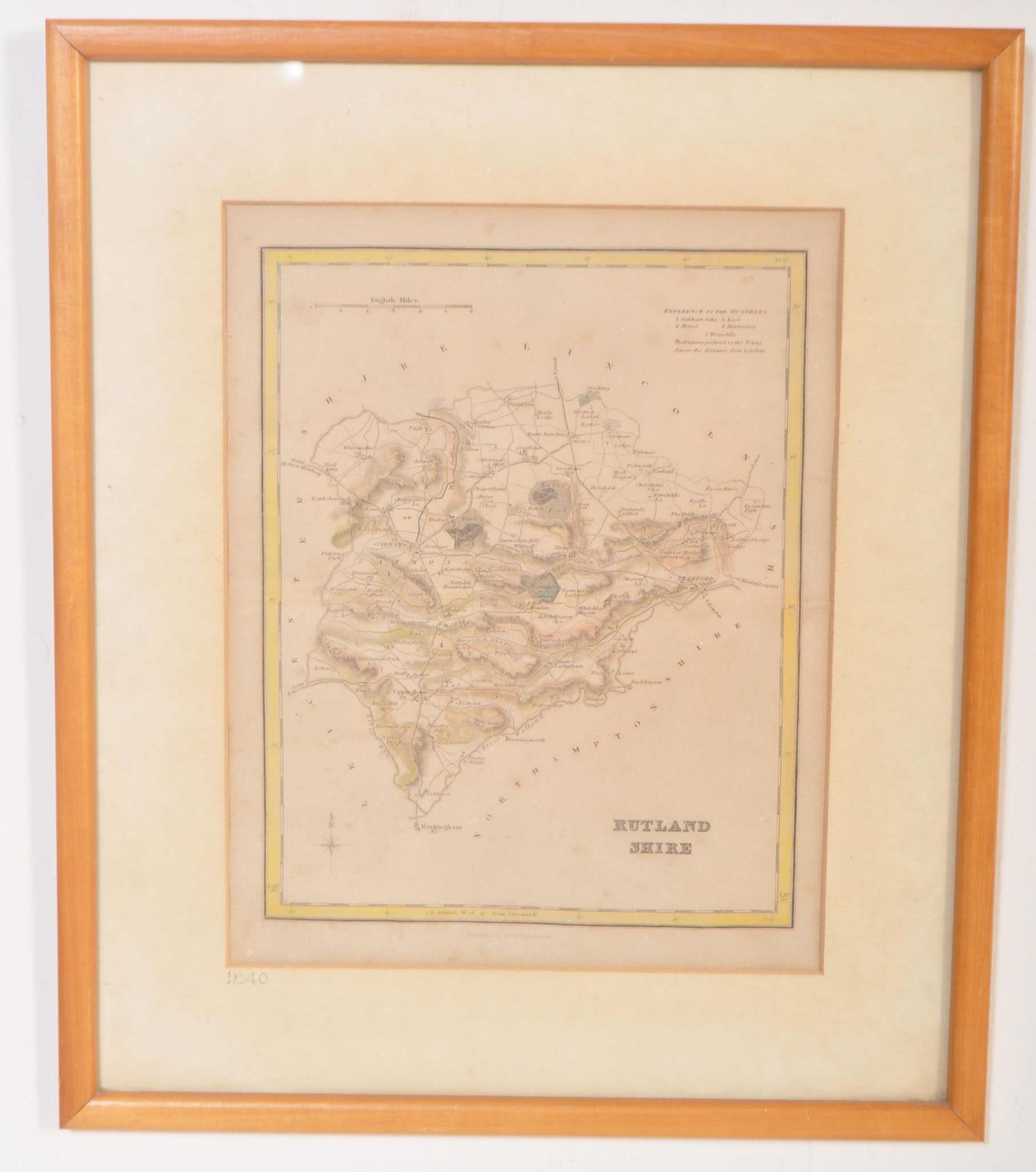 OF CARTOGRAPHY INTEREST - VICTORIAN & LATER MAPS OF RUTLAND - Image 2 of 5