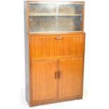 MINTY FURNITURE - MID CENTURY UPRIGHT BUREAU BOOKCASE