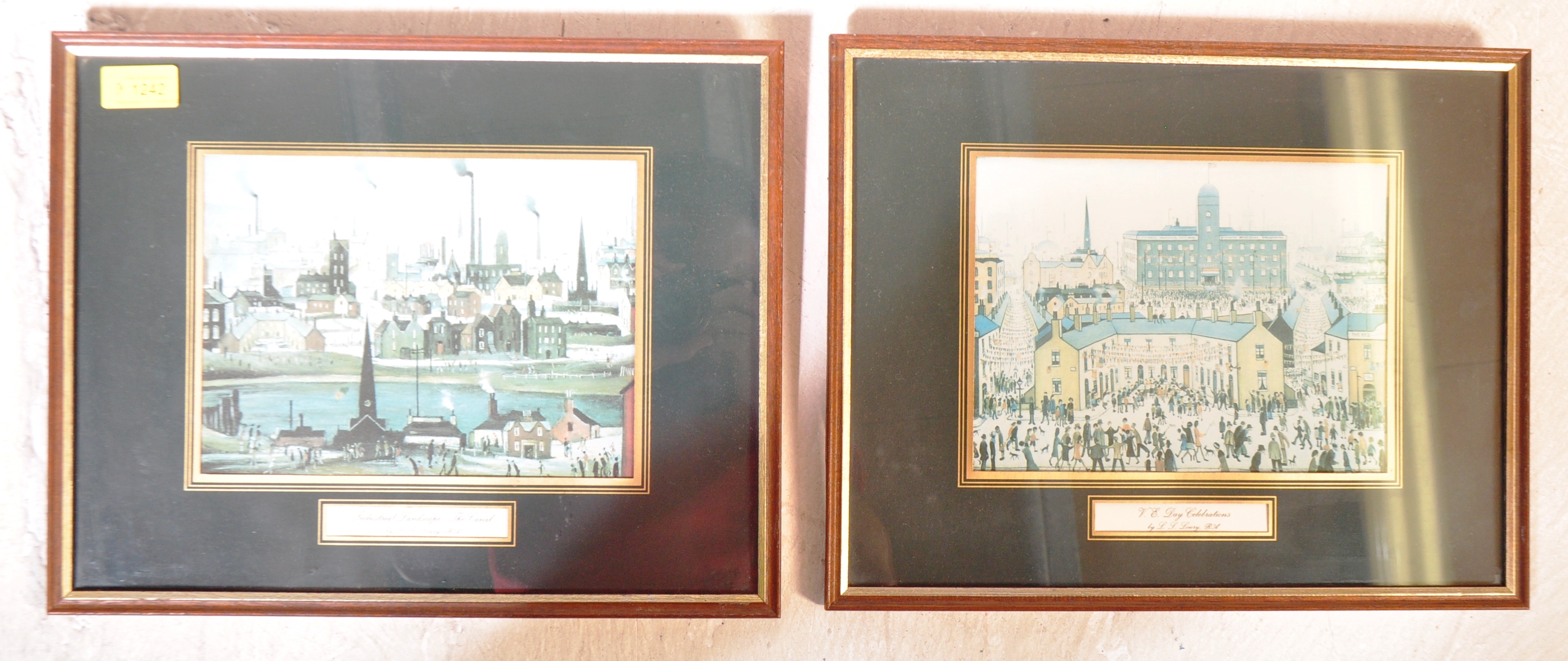 LAURENCE STEPHEN LOWRY - A PAIR OF PRINTS