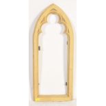 20TH CENTURY COMPOSITE GOTHIC STYLE WINDOW FRAME