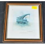 DAVID SHEPERD - EAST SOMERSET RAILWAY - SIGNED PRINT