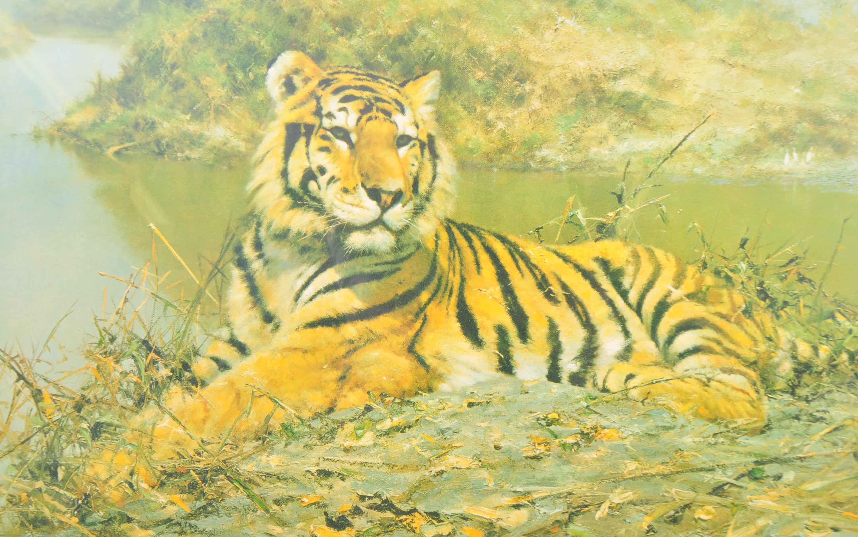 DAVID SHEPERD - TIGER RESTING IN THE SUN - LIMITED EDITION PRINT - Image 3 of 6