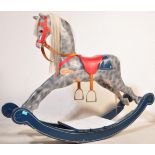 A VINTAGE 20TH CENTURY 1980'S CHILDREN ROCKING HORSE