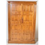 VINTAGE 20TH CENTURY OAK WARDROBE