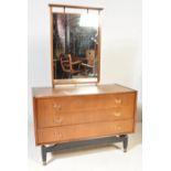 G-PLAN- E GOMME - MIRROR BACK DRESSING TABLE CHEST