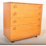 MID CENTURY 1960S TEAK SCHEIBER CHEST OF DRAWERS